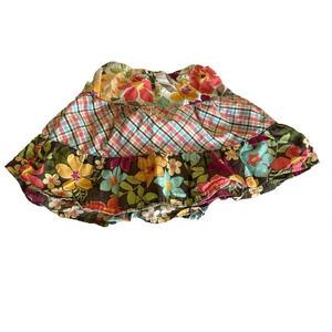 Gymboree girls size 6-12 month patchwork skirt